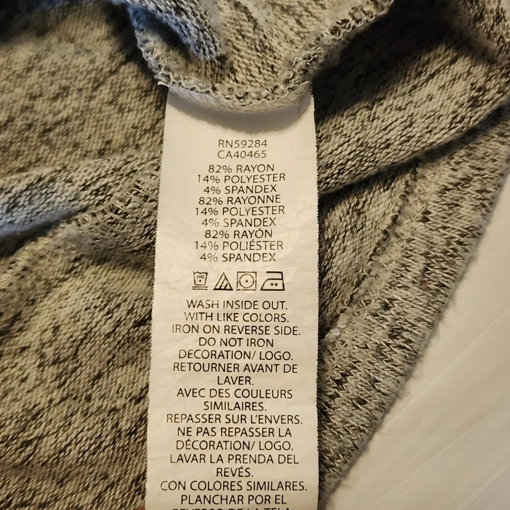 The Children’s Place Front Tie Sweater | Girls M 7/8 | Gray